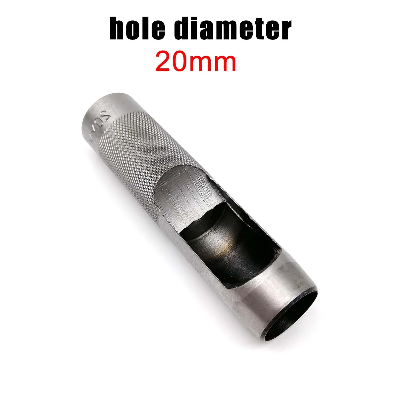 1mm-20mm High Quality 45# Steel Round Hole Punch Tool Hollow Cutter Puncher For Leather Craft Belt Bag Clothing Leathercraft DIY