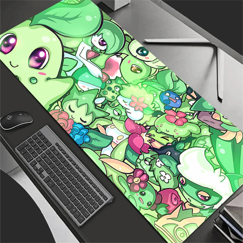 Mouse Pad Kawaii Large Gamer XXL Mini Pc Keyboard Desk Mouse Mat Carpet Rubber Tapis Souris Gaming Notbook P-Pokemons Mousepad
