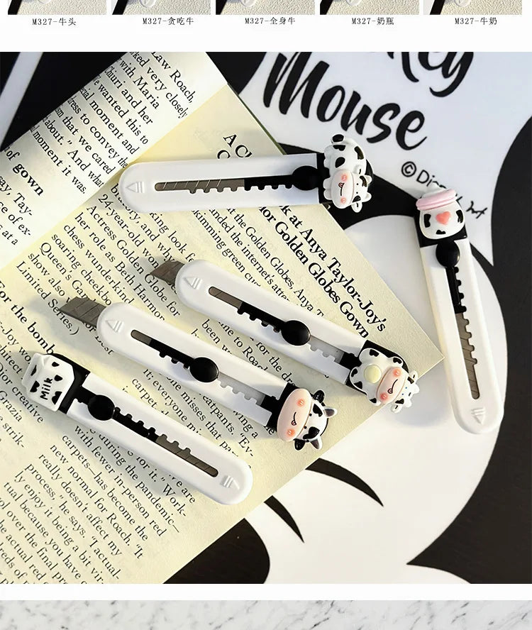 1pc Adorable Cow Letter Opener for Effortless Envelope Opening School Supplies