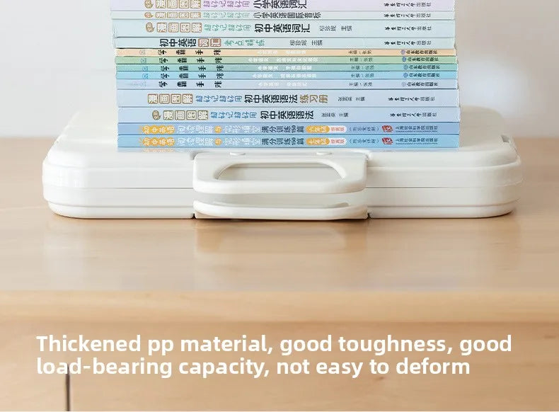 Test Paper Storage Bag Handbag Accordion File A4 Folder Large Capacity Test Paper File Homework Archive for High School Students