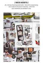 200 pcs Korean Decoration Material Paper pack Collage Junk Journal Material DIY Scrapbook Diary Album Lable Stationery