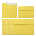 24Pcs A2 Envelopes Self Seal 110gsm Paper Invitation Envelopes for Postcard Wedding Greeting Cards Photos Announcement Mailing