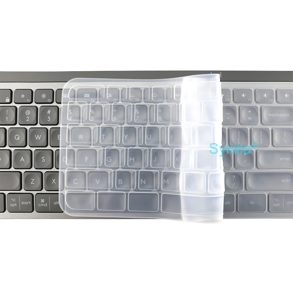Keyboard Cover for Logitech MX KEYS S Mechanical Plus for Mac for Logi Protective Protector Skin Clear Silicone Case Accessories