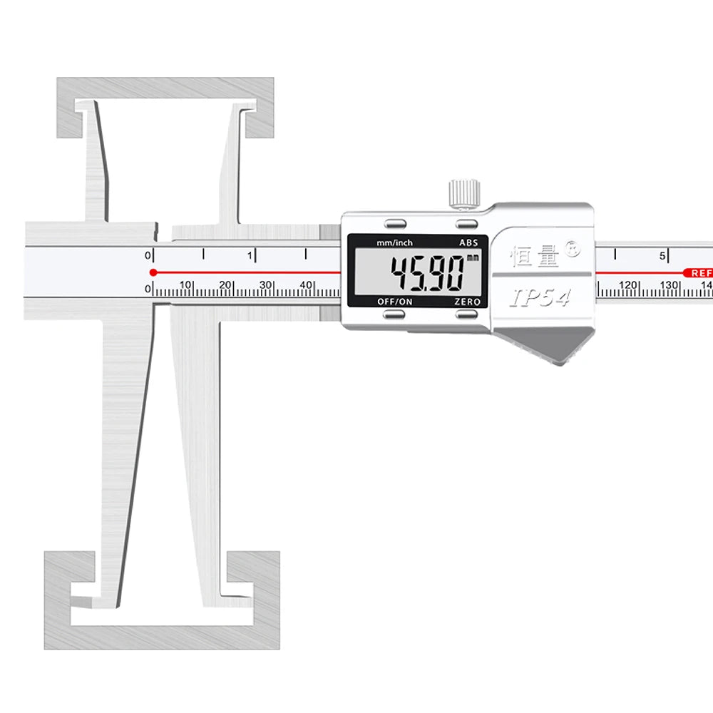 Double Inner Groove Vernier Digital Caliper 0.01mm Inner Groove Electronic Vernier Caliper Inner Hole Diameter Measurement Tool