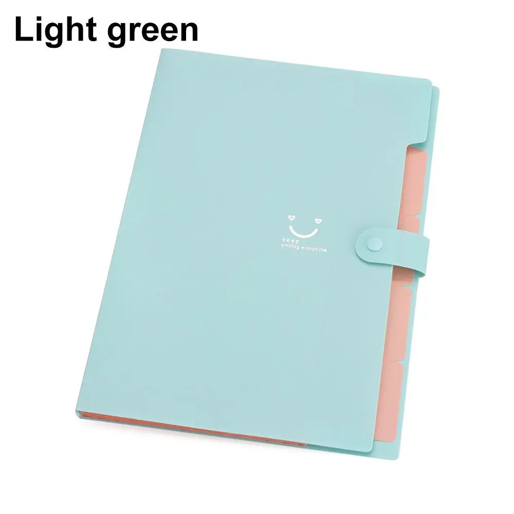 PVC A4 Quick Labor Folder New Suspended Type with Hook Filing Cabinet Dividers A4 Color Random Hanging File Folders School