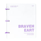 3 Ring Loose-leaf File Folder Waterproof Detachable Notebook Binder Dustproof Thickened 3 Hole Punched Lined Paper Mobile Office