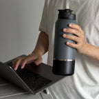 TYESO stainless steel portable sports kettle 2000ml large capacity insulated cup Outdoor portable direct drinking cup