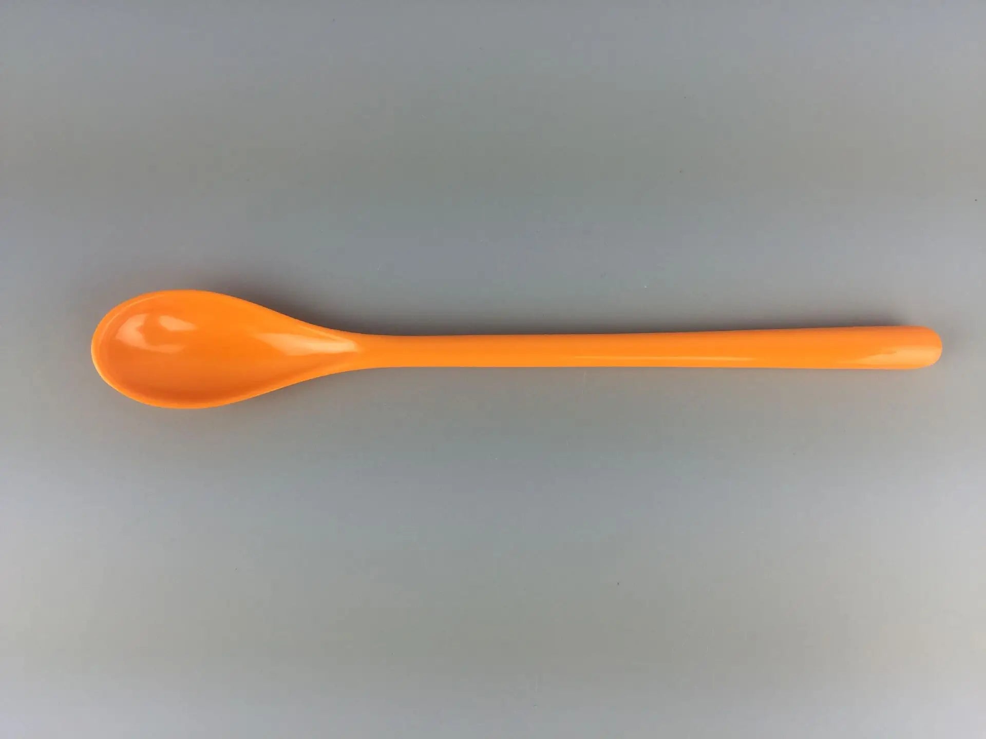 7pcs Candy Color Plastic Long Handle Dessert Spoons Dinner Tea Spoon Tableware Flatware Stirring Coffee Kitchen Scoops Soup