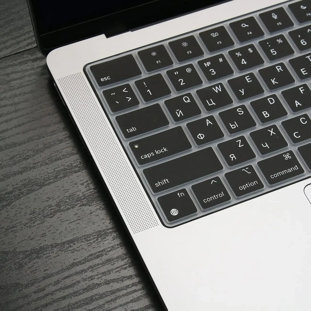 Keyboard Cover for 2022-2024 M4 M3/M2/M1Chip Pro 14"/16" A3401/A2992/A2779/A2991/A3403 MacBook Air 15.3"/13.6" A3113/A3114/A2941