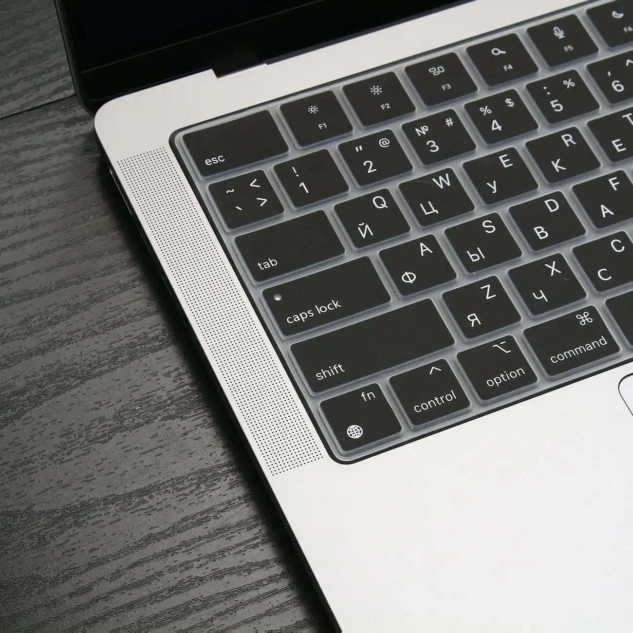 Keyboard Cover for 2022-2024 M4 M3/M2/M1Chip Pro 14"/16" A3401/A2992/A2779/A2991/A3403 MacBook Air 15.3"/13.6" A3113/A3114/A2941
