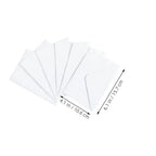 50pcs White Envelopes B6 Size Thick Self Seal For Cards Letters Wedding Invitations Blank Business Security Compact