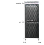 not thick 15x70cm Bubble Bag for Packing Black Color Long Big Envelope Mail Bubble Mailers for Small Business Packaging Shipping