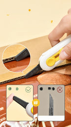 Magnetic Suction Utility Knife, Mini Portable Box Opener, Letter Opener, Paper Cutter, Home Office Supplies