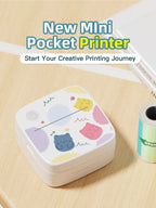 Dolewa D2 Label Maker Printer Portable Printer Thermal Paper Printer Label Sticker Paper Printer for Photo Printing