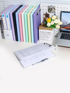1pc A4 Writing Board File Box, 2-in-1 A4 Document and Photo Multifunctional Storage Box, Portable Organization Tool for Office