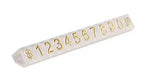 10pcs 9x6mm Adjustable Dollars Number Stand Watch Labels Cube Price Tags