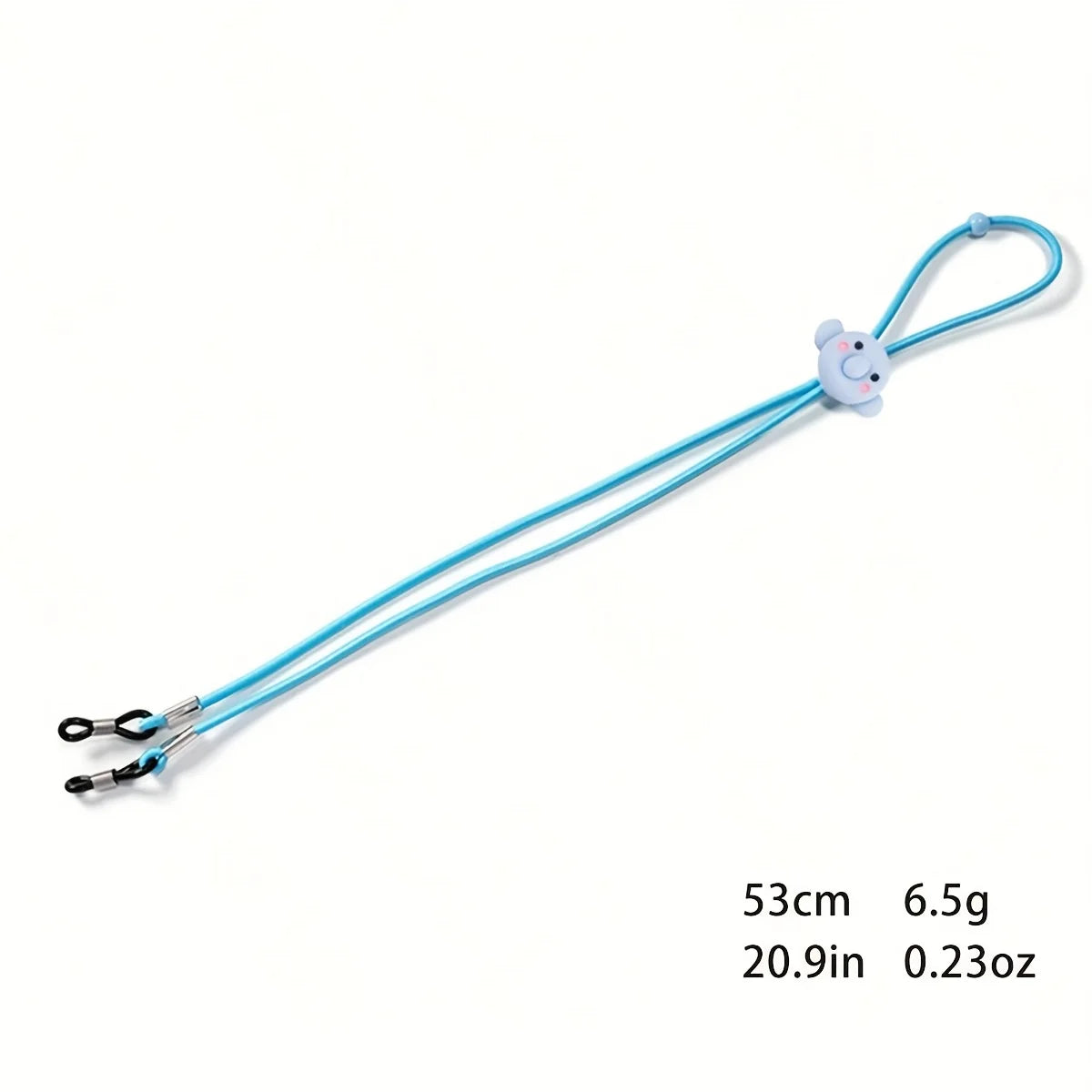 Cute cartoon Glasses Rope, Adjustable Elastic anti Slip Rope Chain, Can Be Given as a Gift, anti Loss Fixed Glasses Accessories