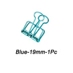 High Quality 51/32/19mm Multicolor Metal Binder Clip Clamp Paper Bookmark Clips Decorative Journal Clips School Office Supplies