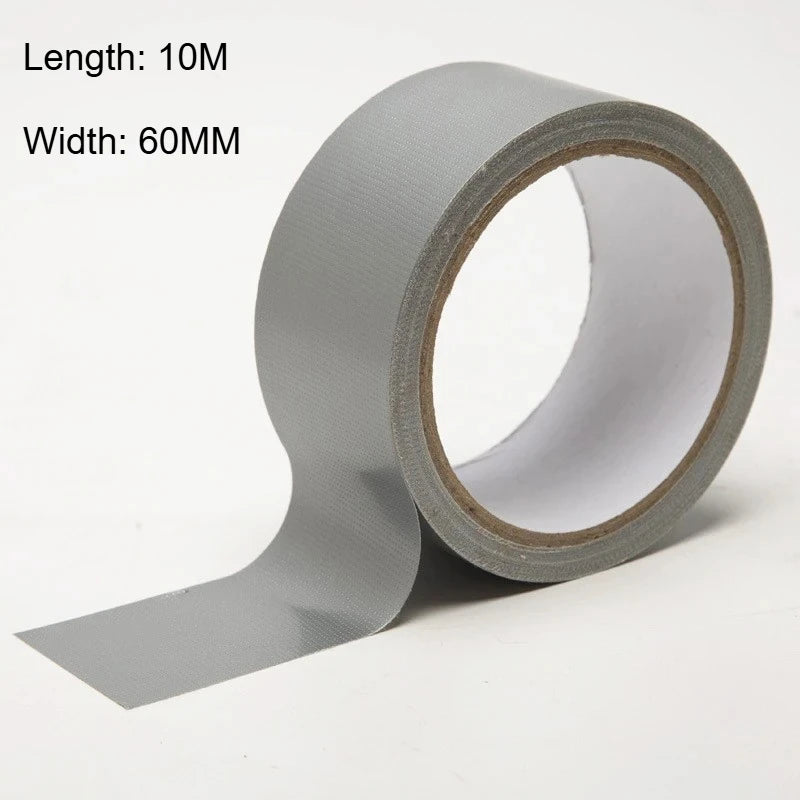 YITAPE Strong Cloth Duct Tape 10M Heavy Duty Industrial Adhesive Tape Waterproof Carpet Binding Repair Sealing Tape 1PCS