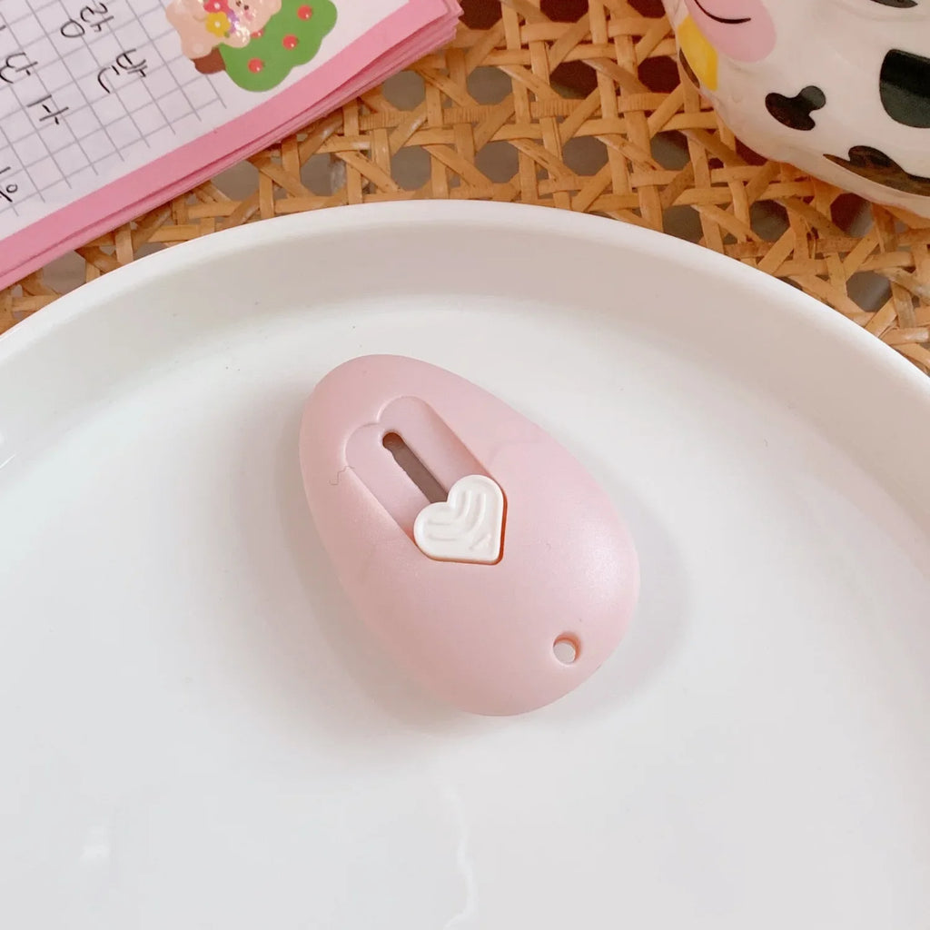 Mini Box Cutter Cartoon Cute Girly Pink Cat Paw Clouds Cutter Letter Envelope Opener Mail Knife Supplies Scrapbooking Tools
