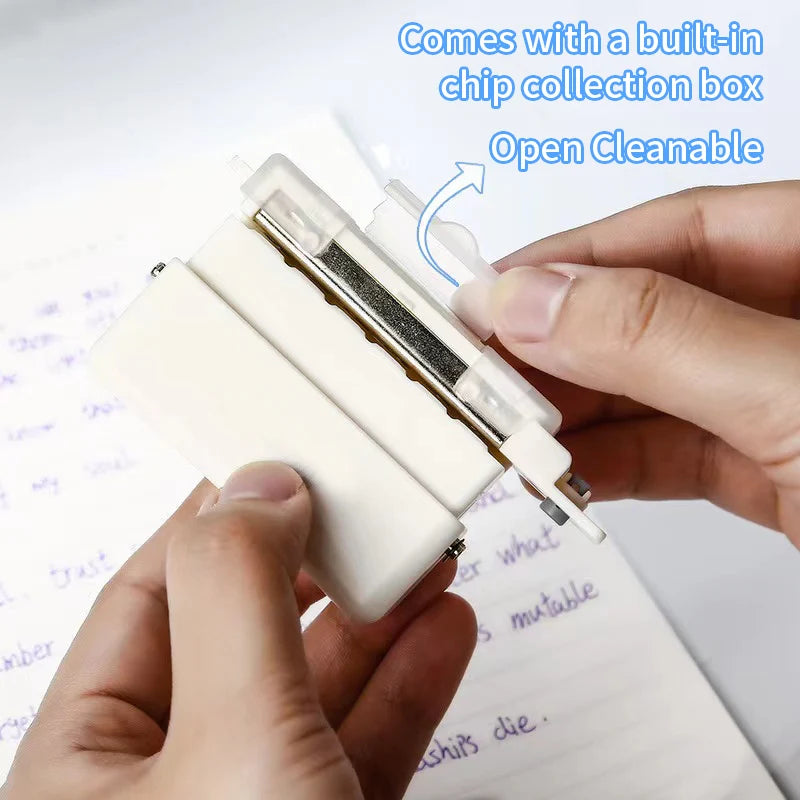 New 6 Holes Hole Puncher A4 A5 B5 Loose Leaf Paper Hole Punch Standard Hole Punch DIY Office Binding Tool Office School Supplies