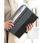 Expanding File Organizer 13 Pocket Accordion A4 Document Ziper Folder Bag Hot Style