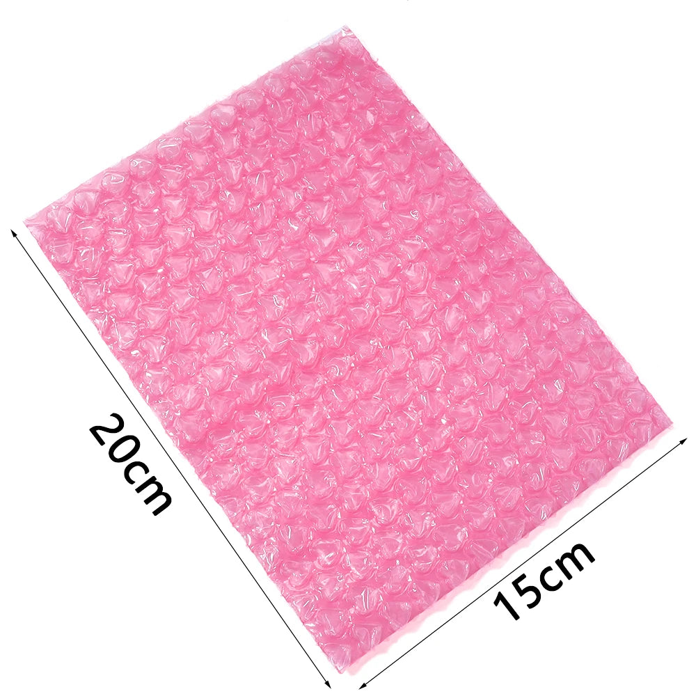 10pcs/lot Pink Thickening Bubble Mailers Items Envelopes Protect Bubble Padded Waterproof Collision Resistant Bubble Wrap Bag