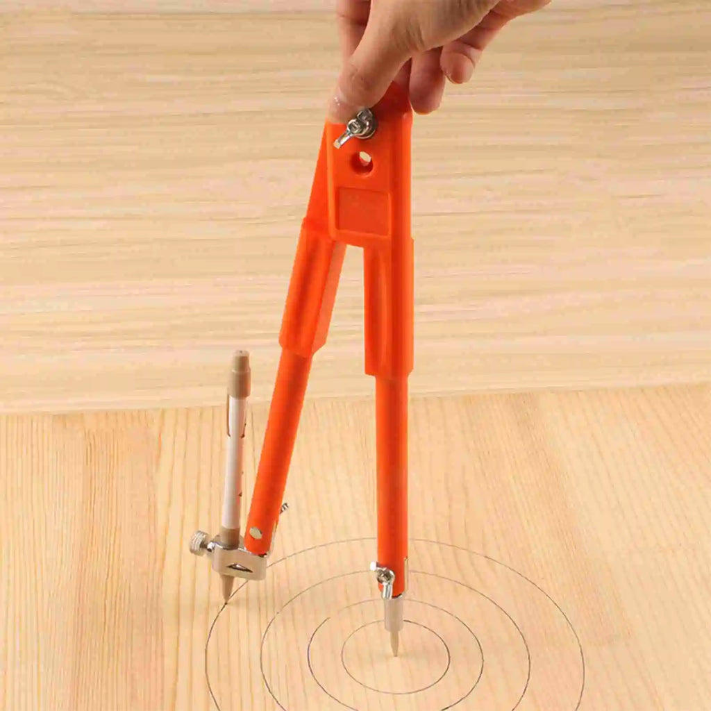 【New】Woodworking Large Compasses Industrial Multifunction Tool Planning Wire Gauge Adjustable Lockable Divider