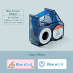 Wireless portable printer color label printer NIIMBOT B18 thermal transfer technology ribbon printing multi-color printing