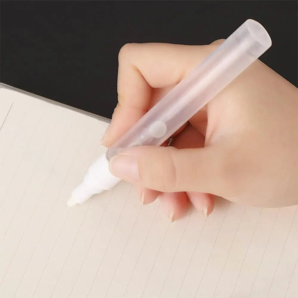 Refillable ink Plastic Repeatable Use Transparent Paint Pen Accessories Empty Rod Graffiti Pens Liquid Chalk Marker