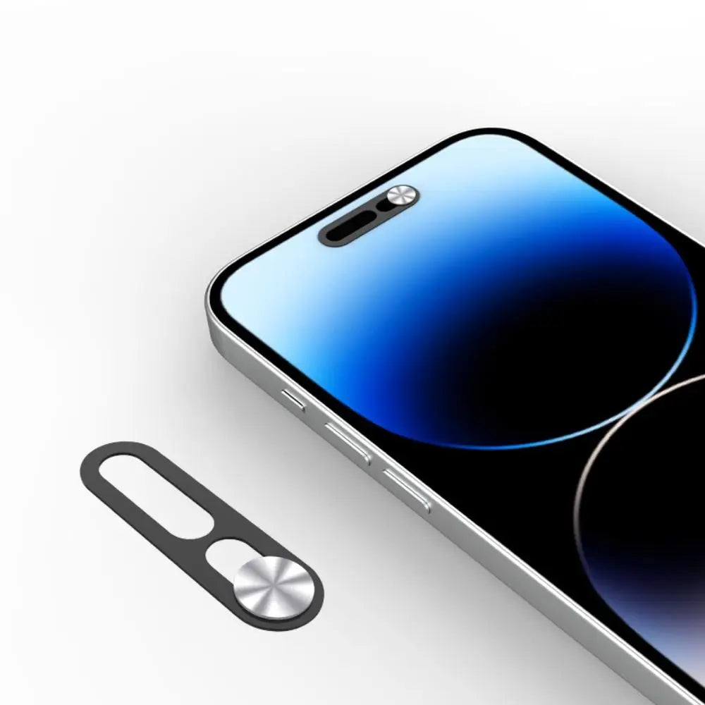 3Pcs Metal Webcam Cover for iPhone 14 14 Plus Privacy Slider Front Camera Len Cap for iPhone 14 Pro 14 Pro Max Phone Len Sticker