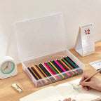 Plastic Box for Data Certificate Stationery Jewelry Portable Large Capacity A4 A5 File Organizer School Home Office Supplies