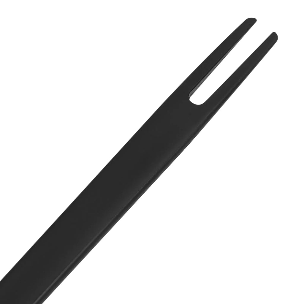 2Pcs Multi-Functional Plastic Kitchen Spoon Long Handle Seasoning Powder Coffee Stirring Mixing Spoon Dual-End for Condiments