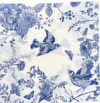 Disposable Blue Flower Porcelain Printed Napkins Birthday Wedding Tea Party Restaurant Party Decoration Tissue