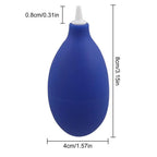 Compressed Air Duster Hand Held Keyboard Blower Strong Wind Oval Air PC Cleaner Accurate Decontamination For Electronic Product