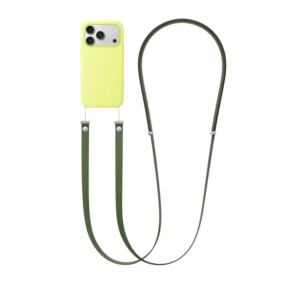 Adjustable Case Magnetic Phone Lanyard Anti-loss Durable Phone Crossbody Lanyard Woven Neck Strap for iPhone 17/Air/17 Pro Max
