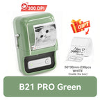 Niimbot B21 Pro 300DPI HD Printing Portable Thermal Printer Self-adhesive Label Printer Sticker Maker For Photos Receipts Note