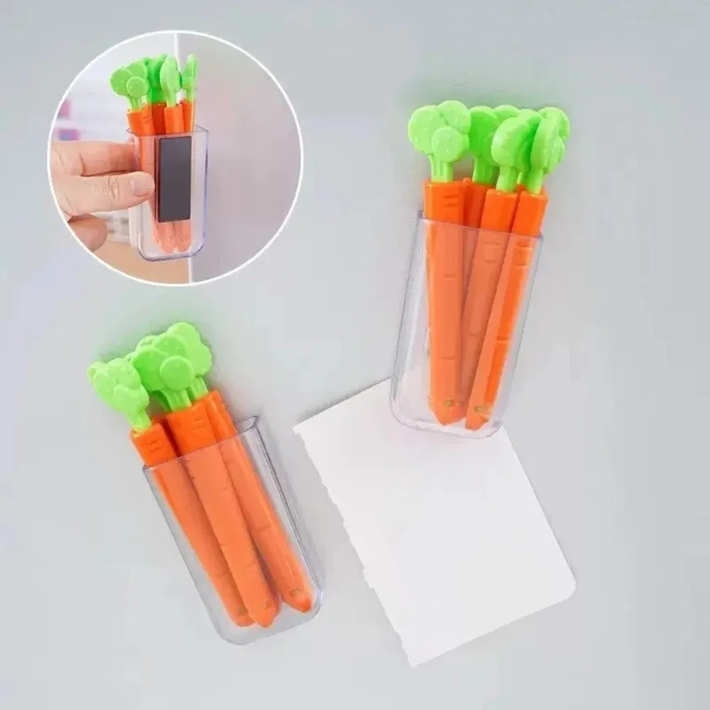 Creative Carrot Sealing Clip for Kitchen Food Freshness Snack Storage Moisture Resistant Storage Clip