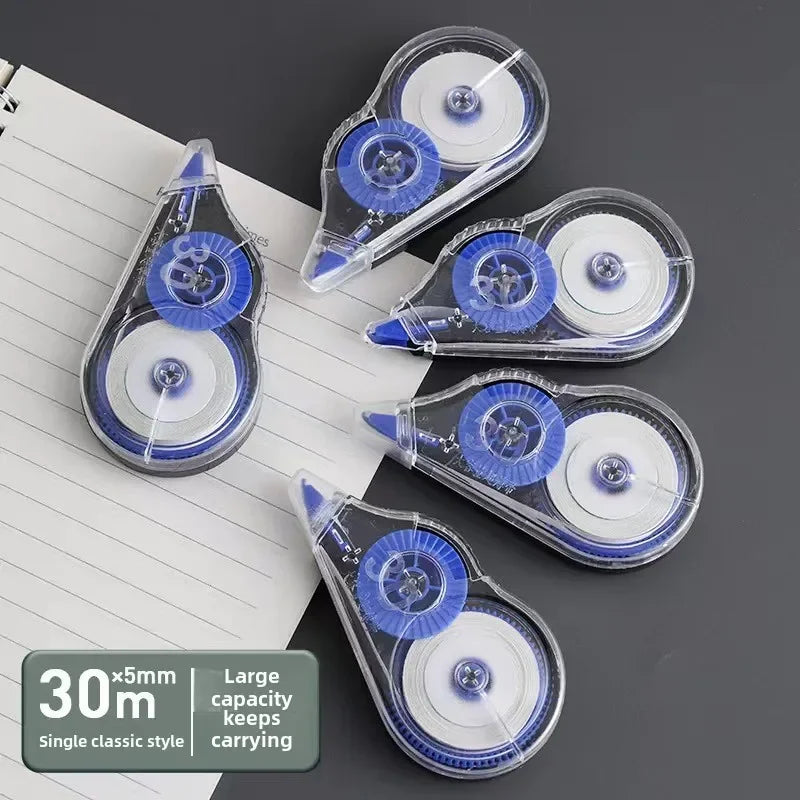 School Correction Tape Roller Simple Office Supplies Stationery White Sticker Tape Student 150M Error Eraser Tape Book