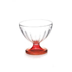 Durable Clear Ice Cream Dessert Cups 250ML Transparent Red Wine Goblet Small Plastic Yogurt Pudding Cup Party Supplies
