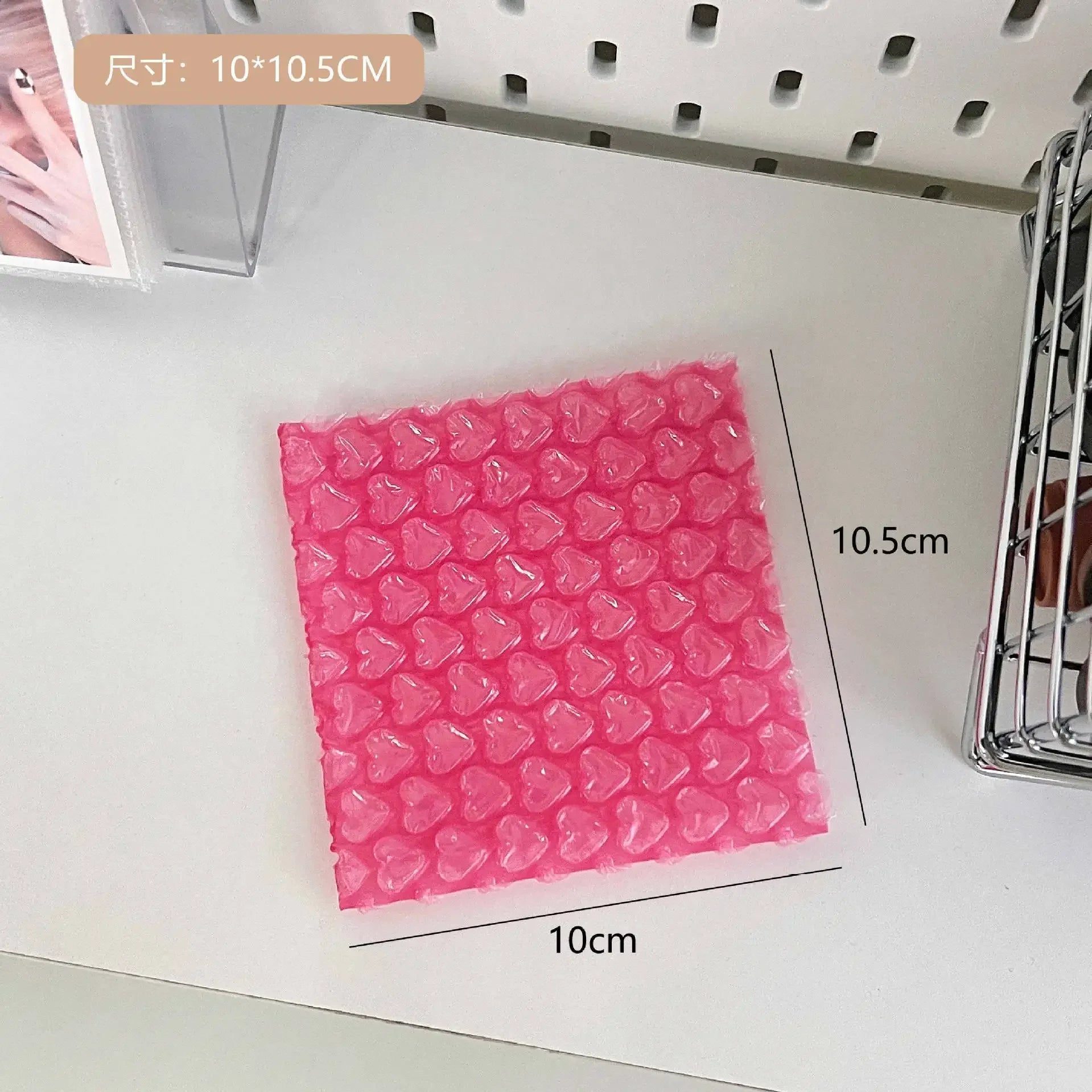 10Pcs Heart Shaped Bubble Mailers Padded Envelopes Packaging Bags For Business Bubble Mailers Shipping Packaging Bag