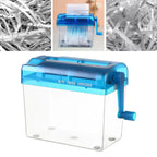 Manual Paper Shredder Mini Professional Paper Cutting Tool Manual Shredder