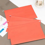 10PCS A4 Hanging File Folder Paper Letter Size Hanging Document Clip Large Capacity Portable Hanging File Organizer Classroom