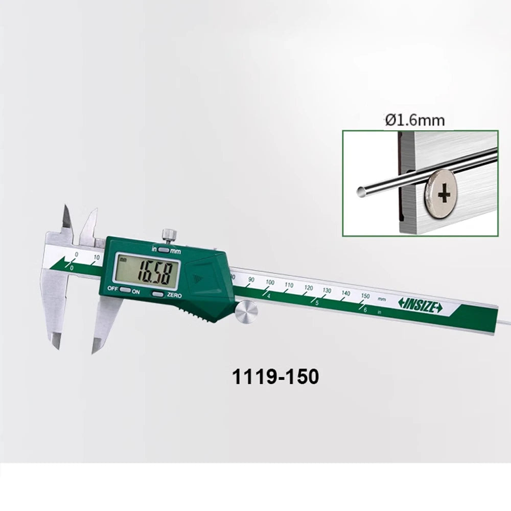 Insize Electronic Digital Caliper 1108-150mm 200mm 300mm 0.01 Stainless Steel