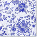 Disposable Blue Flower Porcelain Printed Napkins Birthday Wedding Tea Party Restaurant Party Decoration Tissue