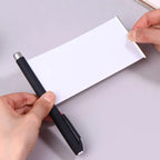 1Pcs Hidden Writable Pull Paper Pen Easy To Use Secret Information Writing Tool With Exams Notes Automatic Retractable Invisible