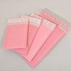 10/50pcs Black Pink Bubble Envelopes Bag Waterproof Foam Adhesive Self Seal Packing Bags Mailers Shipping Storage Organizer Bags
