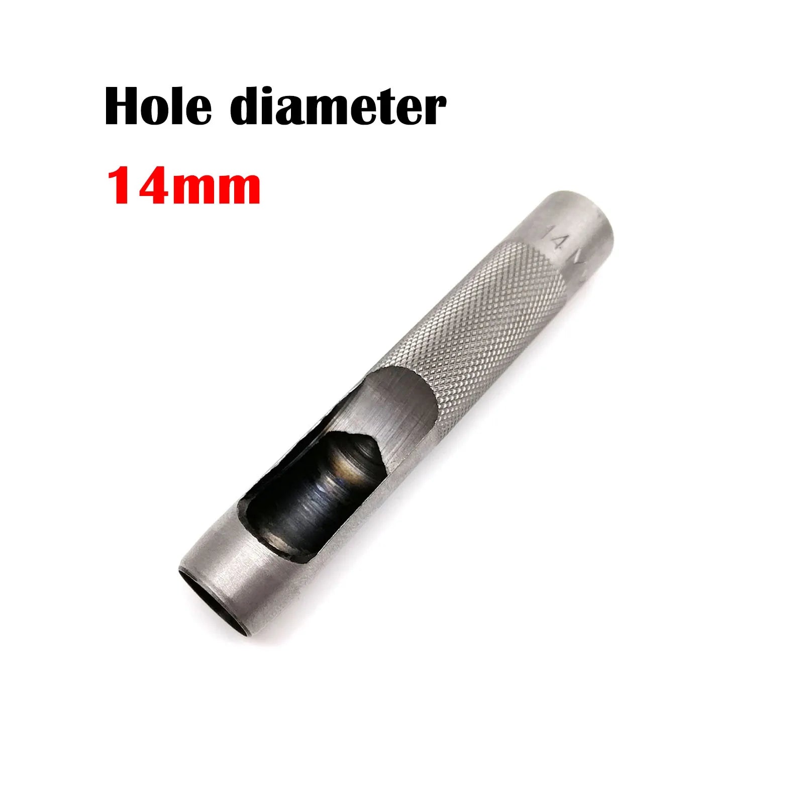 High Quality Steel 1mm 2mm 3mm 4mm 5mm 6mm 8mm to 20mm Round Hole Punch Tool Hollow Cutter for Leather Craft Belt Bag Clothing