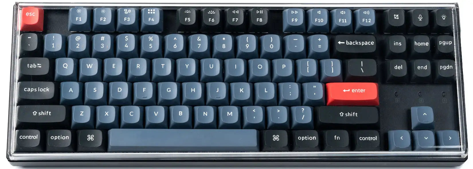 Acrylic Mechanical Keyboard Dust Cover for Keychron Custom Keyboard Waterproof Prevent Pet Treading