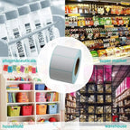 700pcs 50X30mm Perforated Direct Thermal Labels Ink-Free Barcode Stickers for Shipping Address Inventory Desktop Label Printer